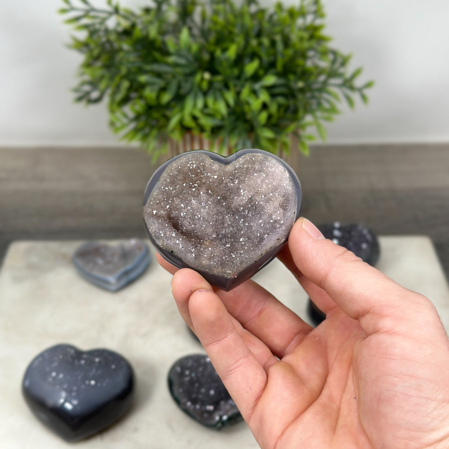 Mixed Minerals Hearts Set - MHLT0267