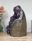 Natural Amethyst Cathedral with Stalactite Formations - CBP1036