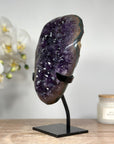 Deep Purple Amethyst Cluster Specimen, Ideal for Home Decor - MWS1363