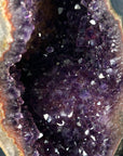 Unique Large Amethyst & Agate Geode, Premium Quality, Stand Included - MWS1505