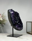 Premium Grade Natural Amethyst Crystal Cluster: A Stunning Display Piece - MWS0842