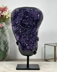 Large Natural Amethyst Stone Specimen with Jasper Shell - AWS0989