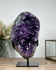 Stunning Natural Amethyst & Green Jasper Cluster – Great for Enhancing Positive Energy in Any Space - MWS1096