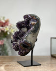 Beautiful Rare Amethyst & Calcite Crystal Specimen from Uruguay - MWS0948