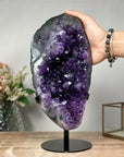 Large Natural Amethyst Cluster, A Grade Specimen - Perfect for Enhancing Meditation Areas. - MWS0876