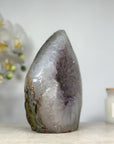 Amethyst & Quartz Stone Flame Carving - FST0141