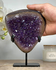 Natural Uruguayan Amethyst & Agate Crystal Cluster - MWS1593