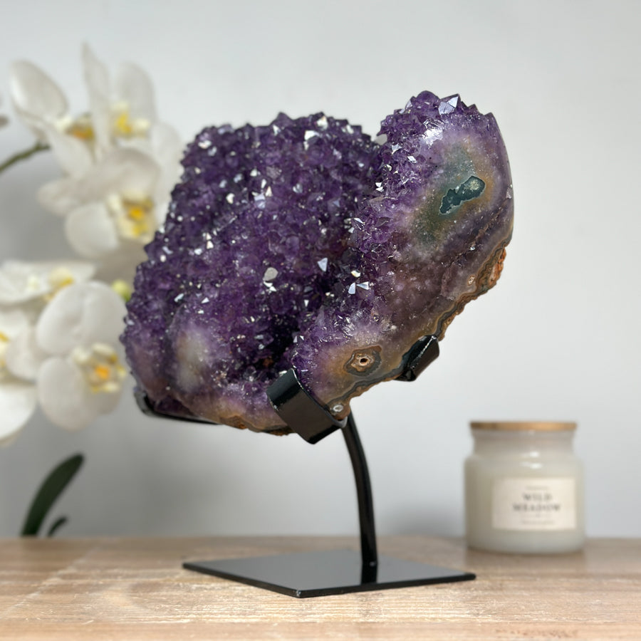 Outstanding Natural Amethyst Stalactite Specimen - MWS1603