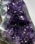 Amethyst Cathedral with Green Jasper Shell - CBP1066