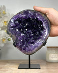 Deep Purple Natural Uruguayan Amethyst Geode - MWS1643