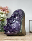 Natural Amethyst Cathedral with Huge Deep Purple Crystals - CBP1060