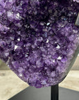 XXL Amethyst Specimen with Jasper Shell and Salactite Formations - AWS1435