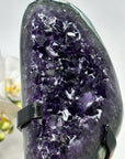 Deep Purple Natural Amethyst & Green Jasper CLuster Specimen - MWS1482