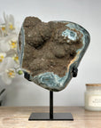 Rare Galaxy Crystal Druzy Formation with Green Jasper Matrix - MWS1646