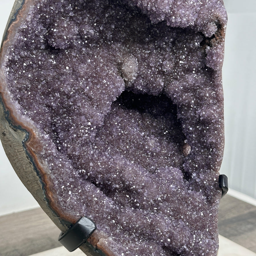 XXL Rainbow Amethyst Stone, Ready to Display - AWS1211