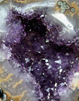 Unique Natural Amethyst Geode with Beautiful Formations - MWS1664