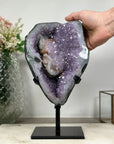 Huge Amethyst Geode with Unique Calcite Specimen - AWS1064