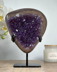 Natural Uruguayan Amethyst & Agate Crystal Cluster - MWS1593