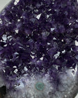 Natural Uruguayan Amethyst Cluster with Deep Purple Crystals - MWS1328