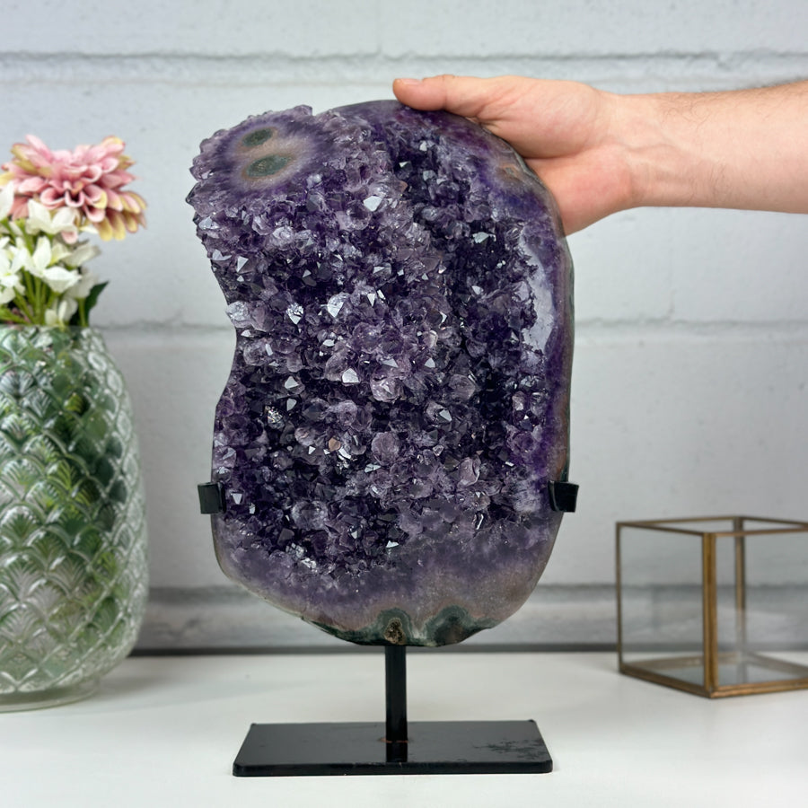 Outstaning Amethyst Stone with Huge Stalactite Formation - AWS0596