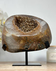 Spectacular Natural Yellow Sugar Druzy Geode - MWS1535