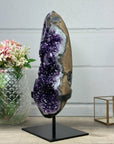 Deep Purple Amethyst Geode, Premium Quality Amethyst - AWS0212