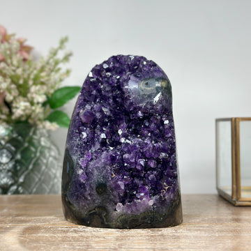 Beautiful Geniune Natural Amethyst Cathedral Stone - CBP0813