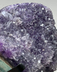 Beautiful Large Amethyst & Green Jasper Crystal Cluster - AWS1330