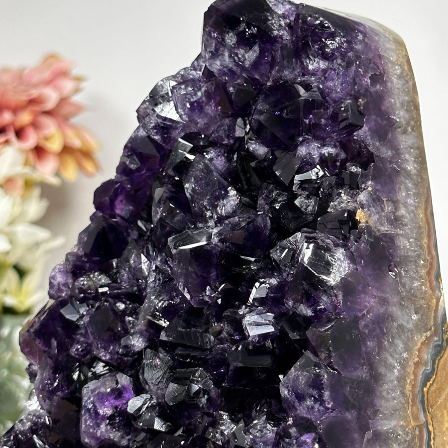 Top Grade Natural Amethyst Cathedral, Intense Purple Color - CBP1061