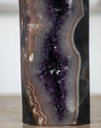 Amethyst Agate & Jasper Stone Obelisk  - STP0032