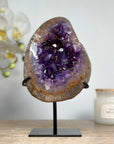 Natural Uruguayan Amethyst Cluster, Stand Included - MWS1583