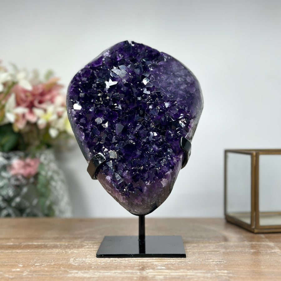 Top Quality Deep Purple Amethyst Cluster - Perfecto Gift Idea - MWS0923