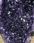 Natural Uruguayan Amethyst Geode with Agate Shell - MWS1605