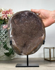 Large Natural Quartz Sugar Druzy Geode - MWS1251