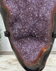 Huge Natural Amethyst Cluster with Red Agate Shell - AWS1355