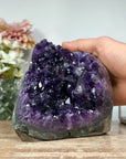 Natural Amethyst Cathedral with Huge Deep Purple Crystals - CBP1052