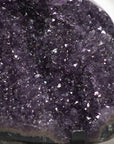 Natural Amethyst with Black Sugar Crystal Crystals - MWS0257