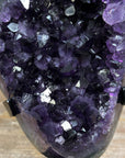 Beautiful Amethyst Crystal Cluster with Green Jasper Matrix - MWS1723