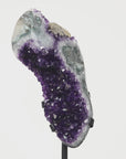 XXL Polished Amethyst Freeform with Large and Deep Purple Crystals - MWS0368