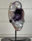 Top Quality Huge Amethyst & Quartz Specimen with Beautiful Stalactite Eye - MWS1618