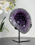 Gorgeous Natural Amethyst Geode with Large Deep Purple Crystals - MWS1640