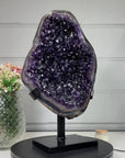 Huge 17 in Tall Natural Amethyst Specimen, Premium Quality with Deep Purple Crystals - MWS1551