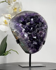 Uruguayan Amethyst Specimen with Large & Deep Purple Crystals - MWS1609