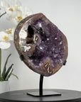 Huge Natural AMethyst & Agate Geode - MWS1453