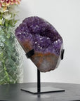 Amethyst Crystal Cluster with Beautiful yellow Banding - MWS1157