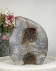 Sugar Quartz Druzy Stone Flame - FST0122