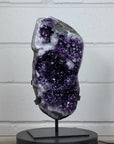 Deep Purple Amethyst Geode, Premium Quality Amethyst - AWS0212