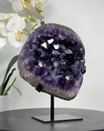 Natural Uruguayan Amethyst with Large Crystals & Deep Color - MWS1651