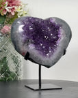 Beautiful Large Amethyst Stone Heart Geode - HST0220