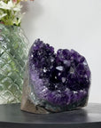 Natural Amethyst Cathedral with Huge Deep Purple Crystals - CBP1052